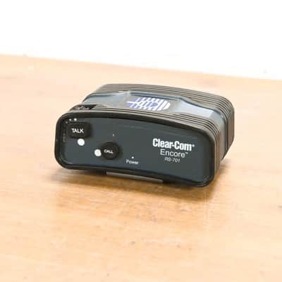 Clear-Com RS-701 Single-Channel Intercom Beltpack CG012TW image 1