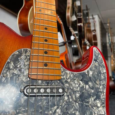 Godin Stadium Pro - Sunset Burst - TV Jones / Lollar PUs image 11