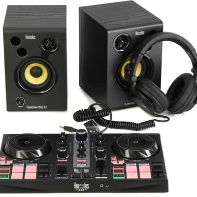 Hercules DJ DJLearning Kit MK2 Complete DJ System for Beginners image 1
