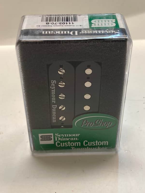 Seymour Duncan Custom Custom Trembucker TB-11 in Black Bridge image 1