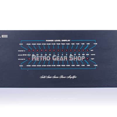 SAE 2300 Solid State Stereo Power Amplifier Amp Vintage Rare image 2