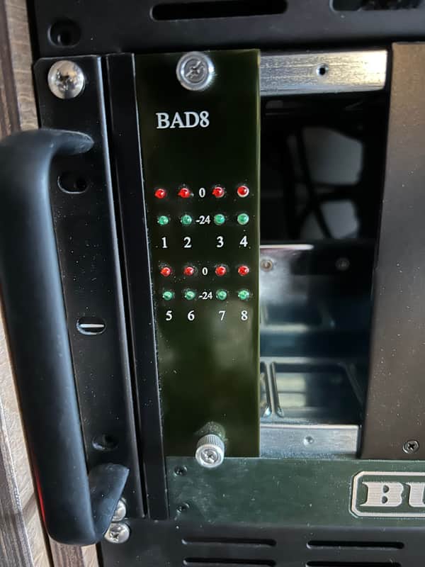 Burl BAD8 8 Channel A/D Converter Daughter Card 2019 - Green image 1