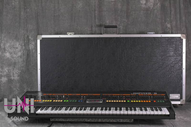 Roland Jupiter-8 Polyphonic Analog Synthesizer w/HC in Very Good condition image 1
