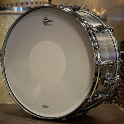 NEW Gretsch 6.5x14 USA Solid Aluminum Snare Drum image 4