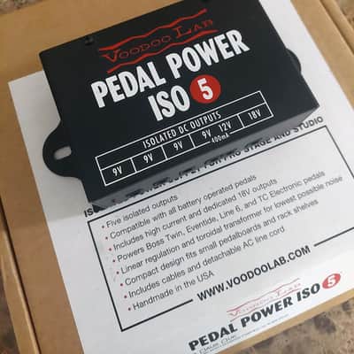 Voodoo Lab ISO5 Pedal Power Supply 2019 - Black image 3