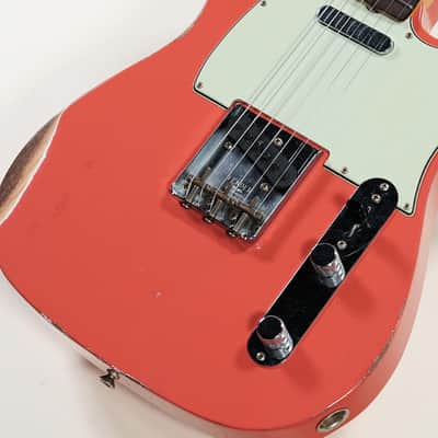 Fender Custom Shop 1964 Telecaster Relic Aged Fiesta Red 2023 Aged Fiesta Red [CZ574053] (05/13) image 10