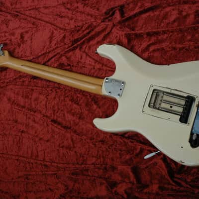 Fender Stratocaster STS 55M 1990 Fujigen Japan MIJ Rare Short Scale Maxon Scalloped Blackmore image 3