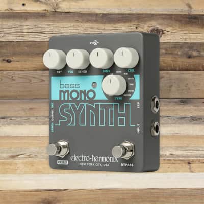 Open Box Electro-Harmonix Bass Mono Synth Bass Synthesizer Guitar Effects Pedal image 1