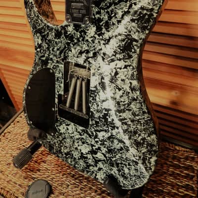 Kaman/Ovation GTX 33 Reverse Headstock SSH Dark Green Marble MIK image 13