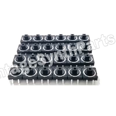 ROLAND TB-303 Pushbuttons Tact Switches Full Set Of 24 TB303 Panel Switch