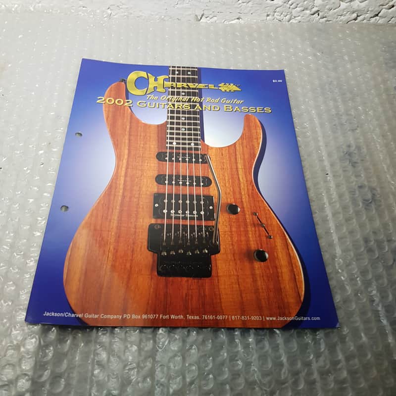 2002 CHARVEL GUITARS FLYER image 1