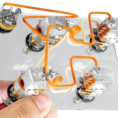 920D LP-PAGE Pre-Wired Wiring Harness w/500K Pots for Jimmy Page Mod Les Paul image 4