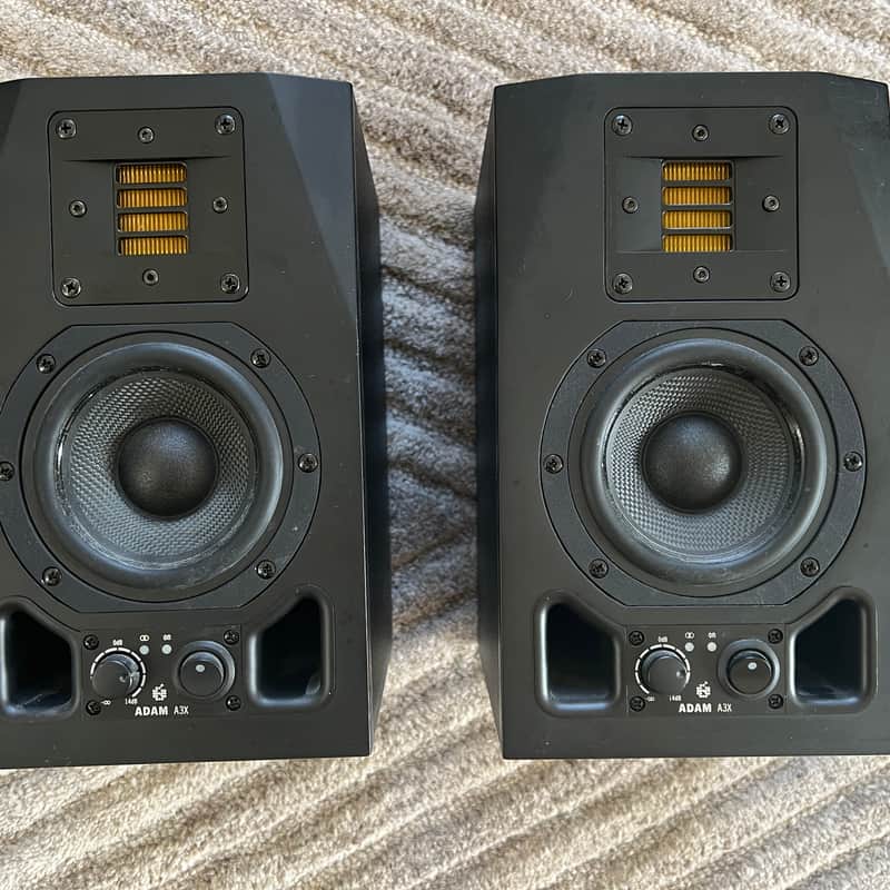 2010s ADAM Audio A3X Active Nearfield Monitors (Pair) Black