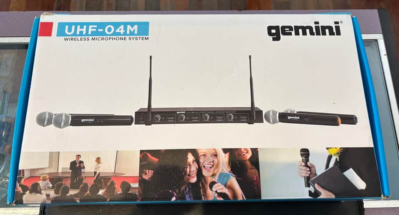 Immagine Gemini UHF-04M Wireless Microphone System - 1