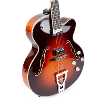 2015 Hofner Committee Special Edition Electric Guitar, Sunburst, P1XXXX image 10