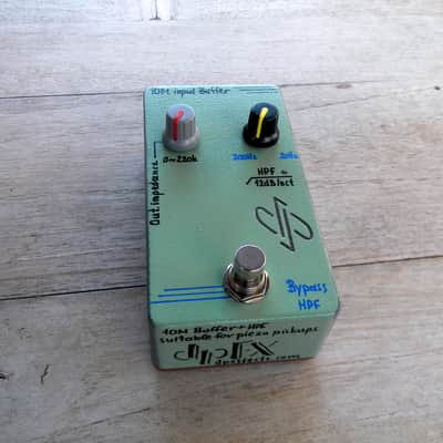 dpFX Pedals - 10M piezo Buffer /w variable HPF 200Hz-20Hz and variable Output Impedance image 4