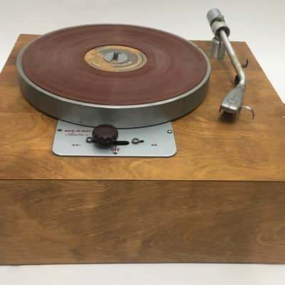 Rek O Kut Rondine Jr L 34 BUNDLE with Audax KT12 Transcription Tonearm 1950's image 15