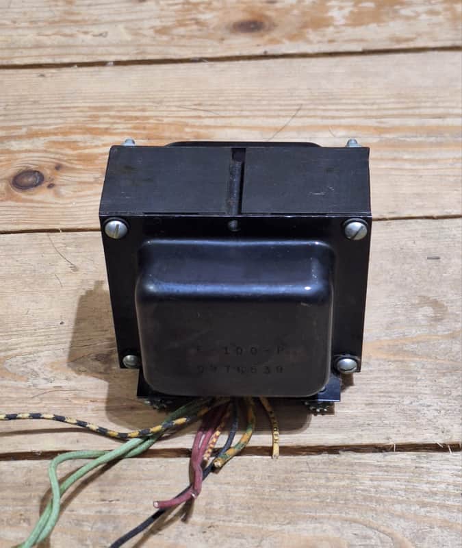 Original 1965 Gibson GA-25 Power Transformer TF-100-P image 1