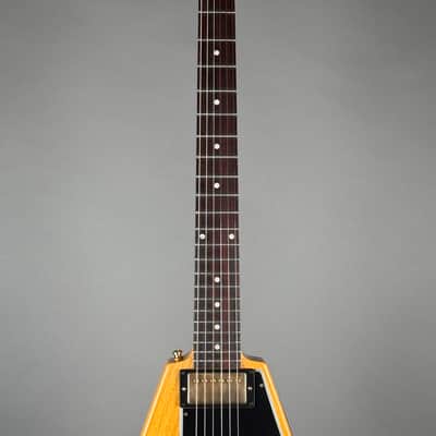 2022 Gibson ‘58 Korina Flying V (Black Pickguard) image 4