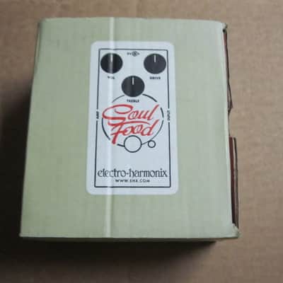 lightly handled Electro-Harmonix EMPTY CARDBOARD BOX, original Owner's Manual, & Warranty / Registration paperwork ONLY for Soul Food Transparent Overdrive (NO pedal, NO power supply) 2010s (specifically from 2014) image 3