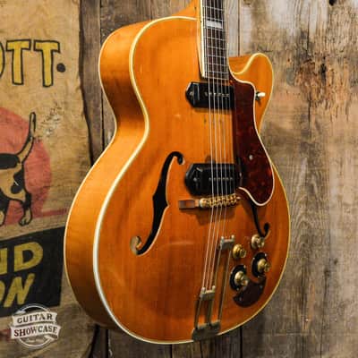 Epiphone Zephyr DeLuxe Regent Late '40s - Natural Blonde image 3