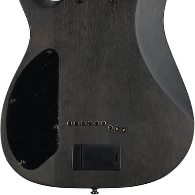 Ibanez Axe Design Lab RG9PB 9-string Electric Guitar - Transparent Gray Flat image 7