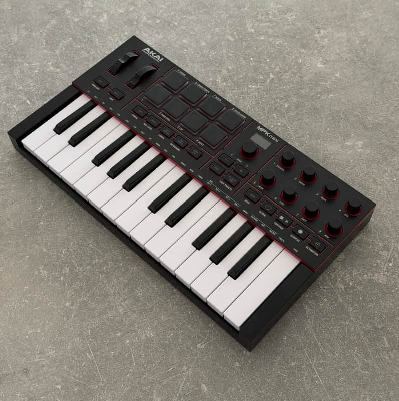 Akai MPK Mini MKIV 25-Key MIDI Controller 2026 - Present - Black image 1