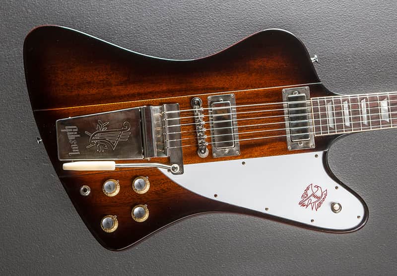 Gibson Custom Shop 1963 Firebird V - Vintage Sunburst image 1