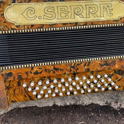 RARE! Old mid 1950 Clemente Serra Piano Accordion image 7