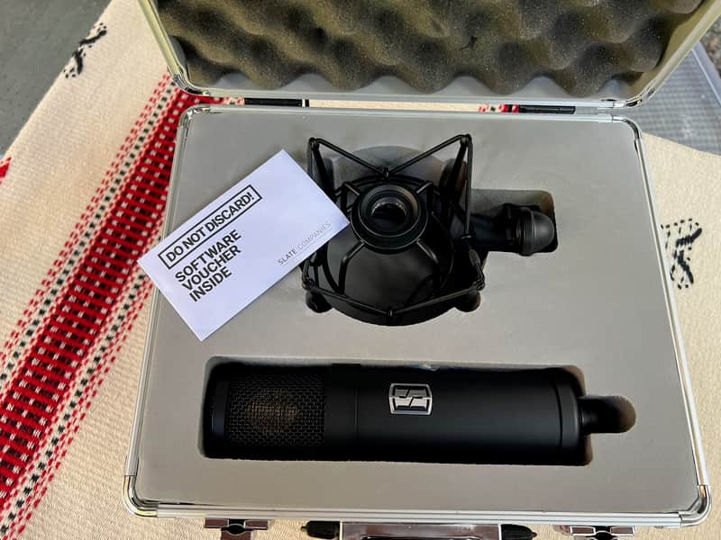 Slate Digital ML-1 Cardioid Condenser Microphone INCLUDES VMS license MINT image 1