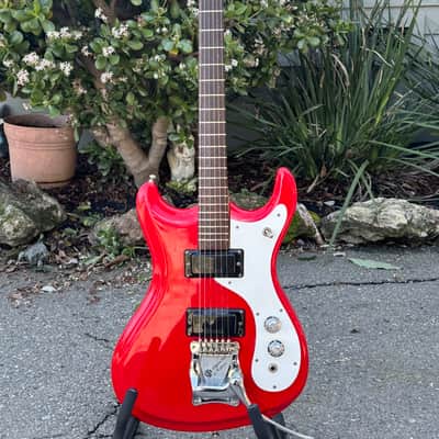 Mosrite Ventures 2 1966 - Candy Apple Red image 1