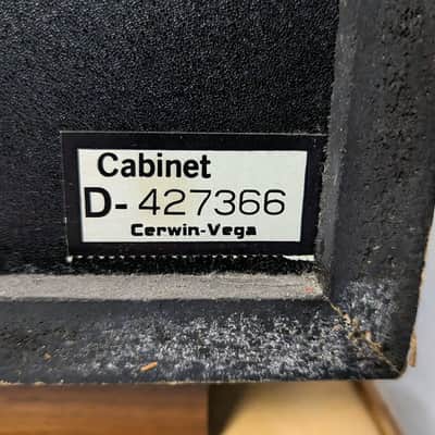 Cerwin Vega D3 3-Way 10" Speakers w/ Stands - 1980s - Beautiful Pair Bild 18