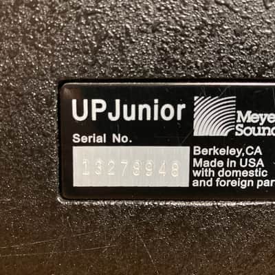 Meyer Sound UPJunior Pair of Speakers - lightly used - aka UP-Junior UPJr UP-Jr image 5