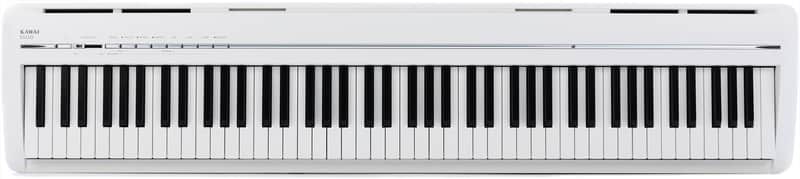 Kawai ES120 88-key Digital Piano with Speakers - White image 1