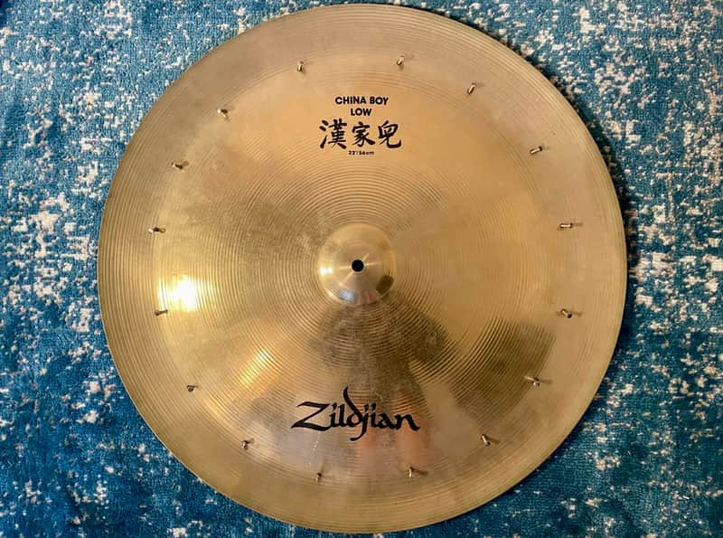 BRILLIANT FINNISH 22” Zildjian China BOY LOW Swish 2247g image 1