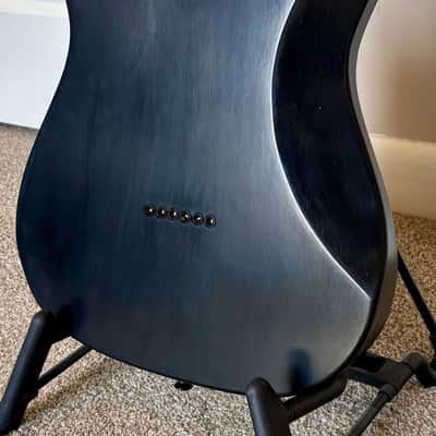 Partscaster, 1 pc Alder Esquire, Telecaster, Musikraft Neck, Duncan Custom Shop, 2025 - Black image 9