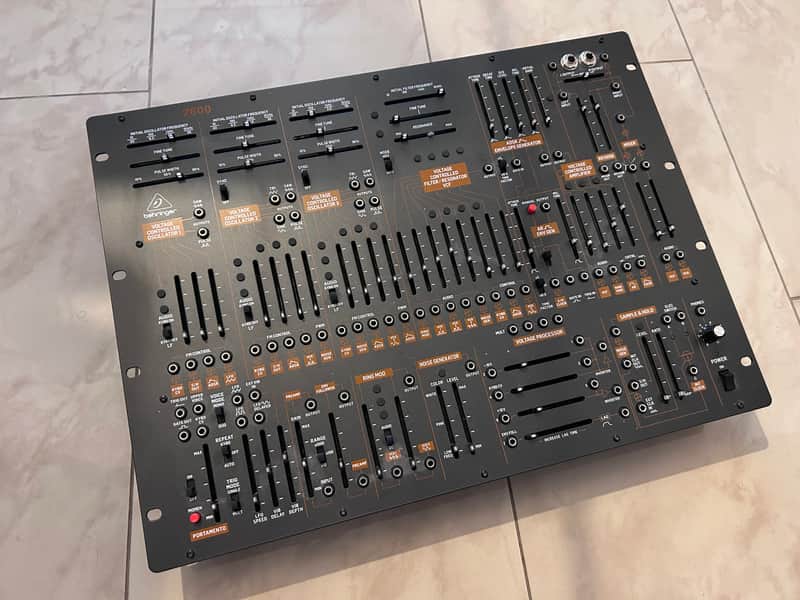 Behringer 2600 Semi-Modular Analog Synthesizer 2020 - Present - Black image 1