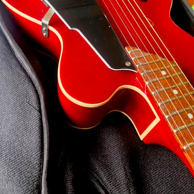 Vox Giulietta Semi acoustic VGA-3PS Archtop guitar Brand new gig case. image 8