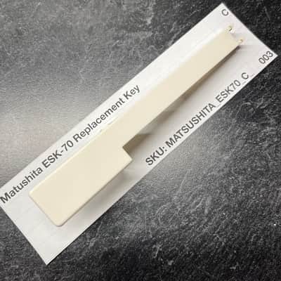 Matsushita Replacement C Key (ESK-70 Keybeds) for Korg Polysix/Poly-61/Poly-800/DW-6000, Memorymoog, Oberheim OB-8, Prophet-600, Akai AX-60, Kawai SX-210/240, etc
