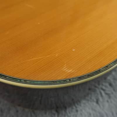 Morris W-35 Vintage MIJ Dreadnought Acoustic Guitar w/ Hard Case image 6
