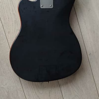 KENT by Teisco Model 534 Basin Street Bass 1965 - Dark Natural, Black image 5