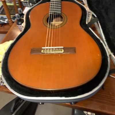 Yamaha GC-10A Solid Cedar Top 1981 Natural with humicase image 7