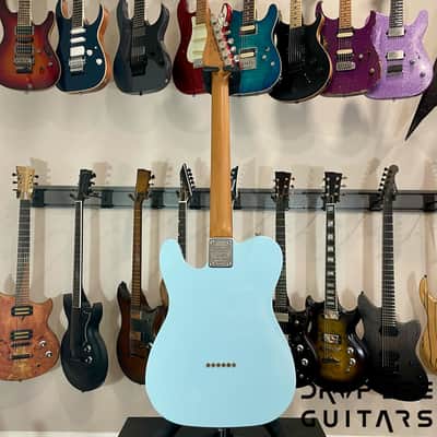 Schecter Custom Shop PT Wembley Studio Electric Guitar w/ Case-Sonic Blue Aged Nitro image 12