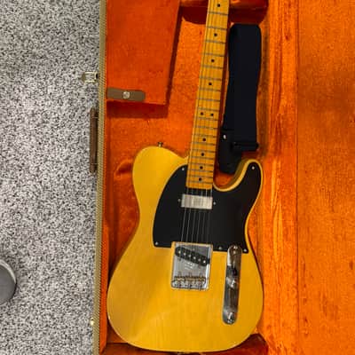Fender Vintage Hot Rod '52 Telecaster with Seymour Duncan Vintage Mini Humbucker, Maple Fretboard 2007 - 2013 - Butterscotch Blonde image 3