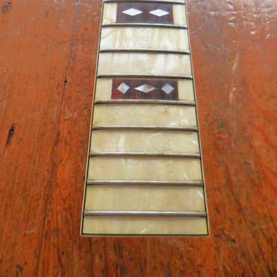 1935 GIBSON CENTURY OF PROGRESS NECK. 100% Orig. Killer Celluloid. Rare. image 12