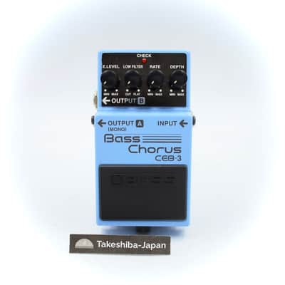Boss CEB-3 Bass Chorus Gray Label Guitar Effect Pedal GX62015 image 1