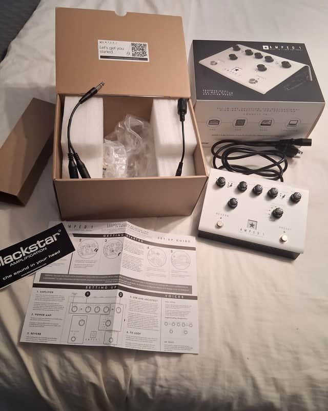 Blackstar AMPED 1 Dept. 10 100-Watt Guitar Amp Pedal 2022 - Present - White Bild 1