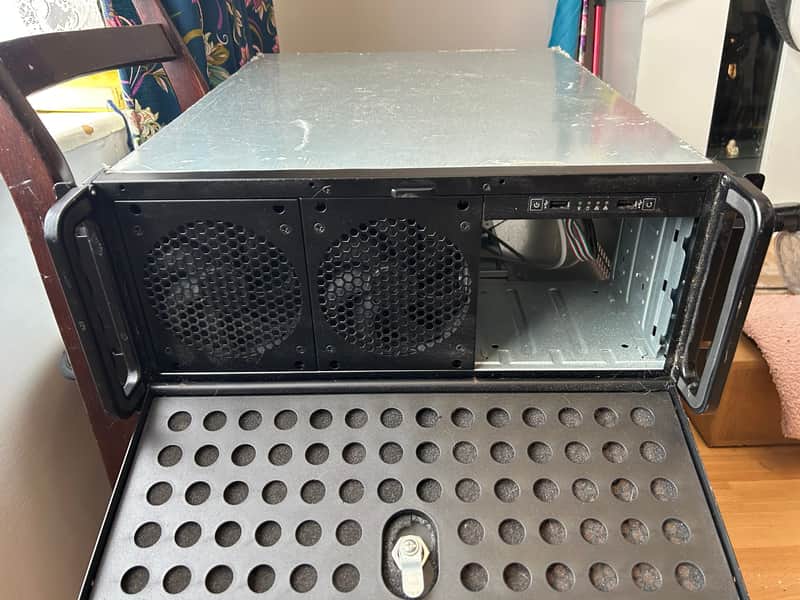 Computer 4u Computer Case 2024 - Black image 1