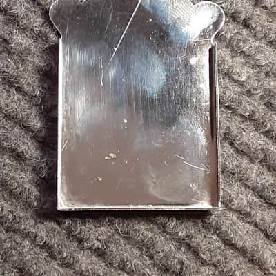 Unbranded Mandolin Tailpiece Cover - Chrome image 2