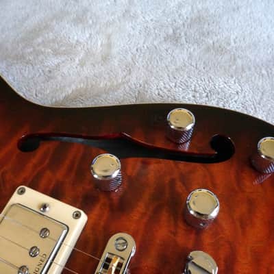 Schecter C-1 E/A Piezo Semi-Hollow Electric Guitar C1 Quilted Maple Top Korean Diamond Series image 7